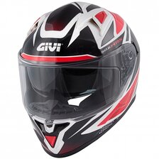 GIVI PRILBA 50.6 STOCCARDA FOLLOW WHITE/BLACK/RED (D)
